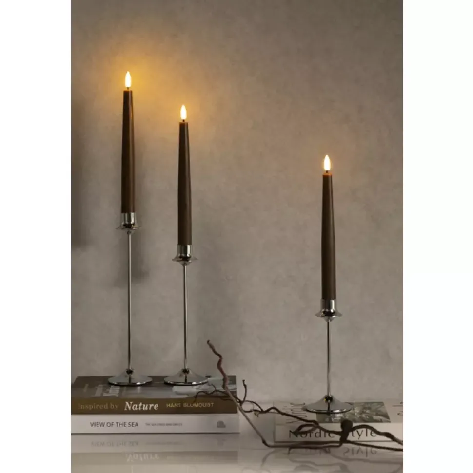 Stiernholm - Steel Reflection - Lysestake 22,5 cm
