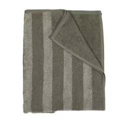 Stripe Håndkle 50x70 Grønn