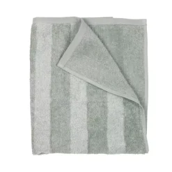 Stripe Håndkle 90x150 Lysegrønn