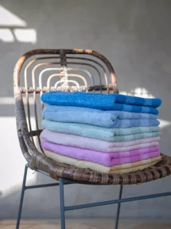 Stripe Håndkle 70x140 Lysegrønn