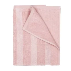 Stripe Håndkle 90x150 Lyserosa