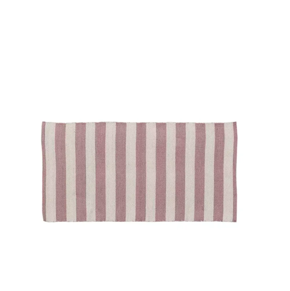 Strivie Teppe 140x70 Cm Striper Rosa