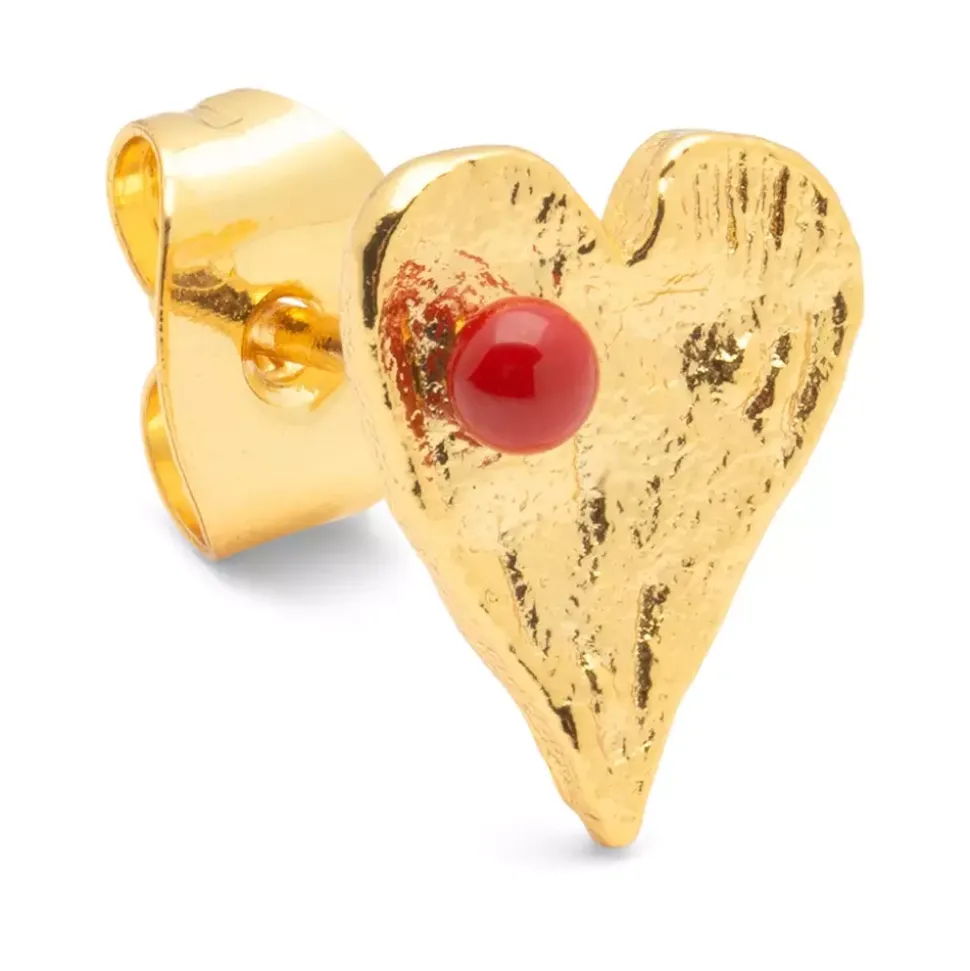 Sweet Heart Ørering Gull 1 stk