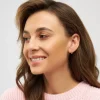 Swirl Hoops Small Par (2 stk) Forgyldt