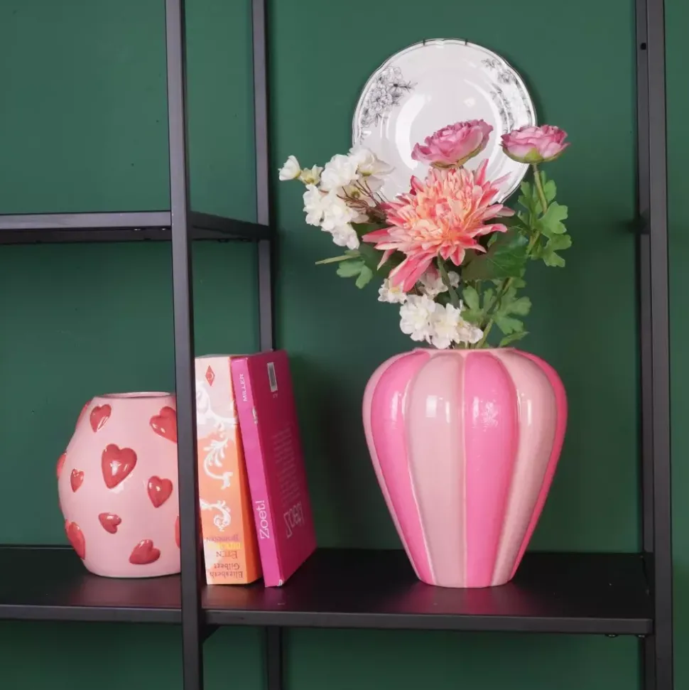 Swirl Vase Neon/Rosa H20