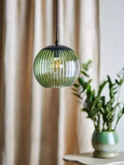 Sybia Pendel Grønn Glass