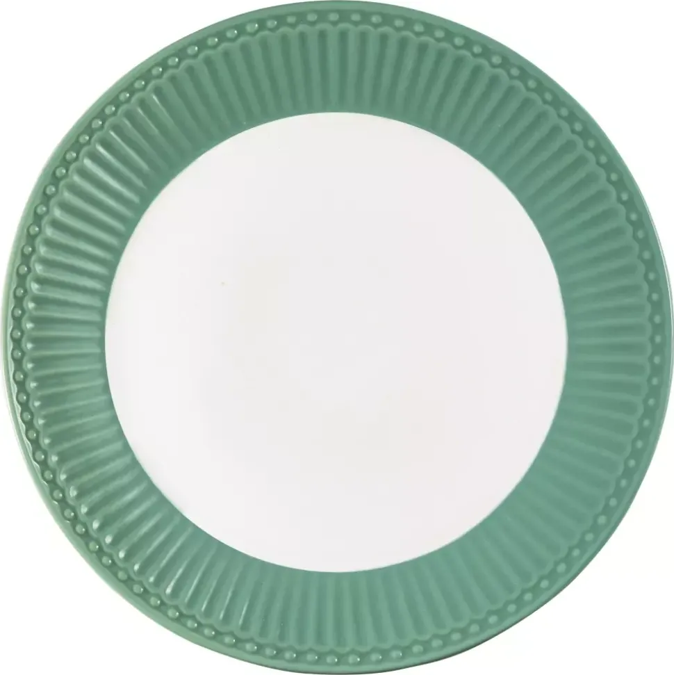 Tallerken Alice Dusty Green