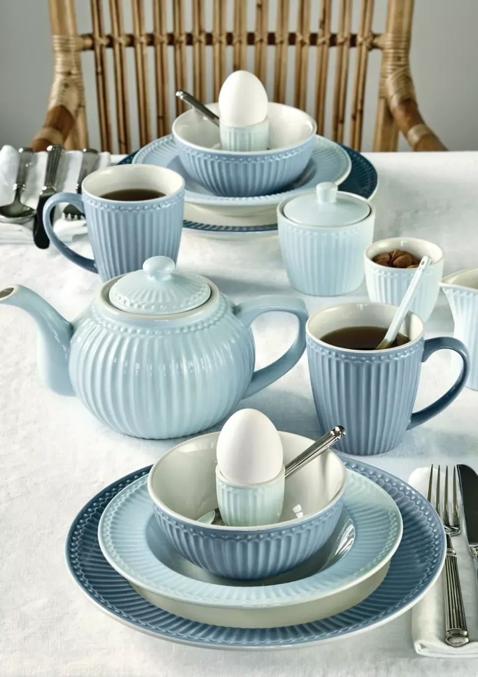 Tallerken Alice Sky Blue