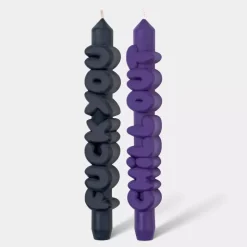 Taper Candle BOLD Svart/Indigo