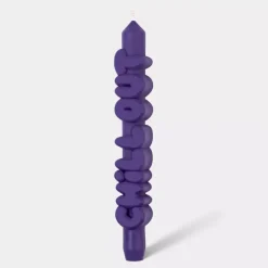 Taper Candle CHILL OUT Indigo