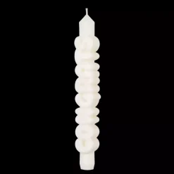 Taper Candle CONGRATS Hvit