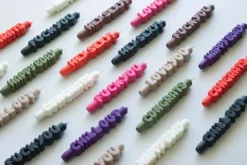 Taper Candle CONGRATS Oransj
