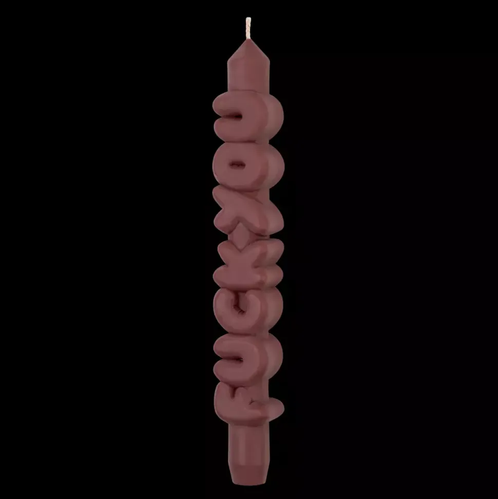 Taper Candle F*CK YOU Mocca
