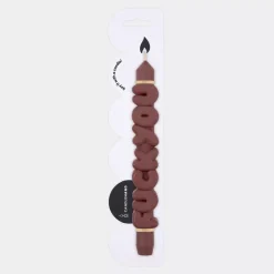 Taper Candle F*CK YOU Mocca