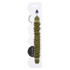 Taper Candle THANK YOU Olive