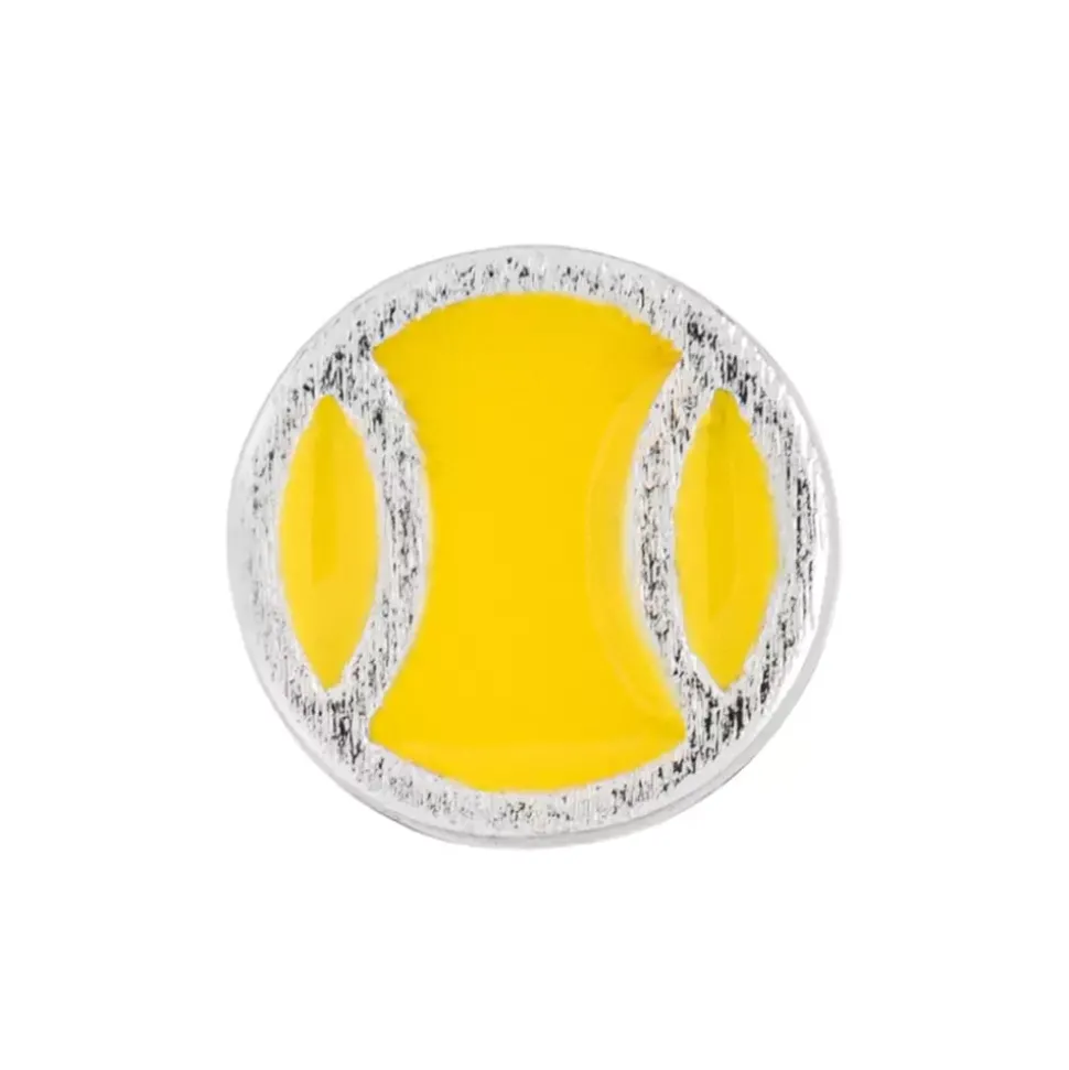 Tennis Ørering 1 stk Silver Plated