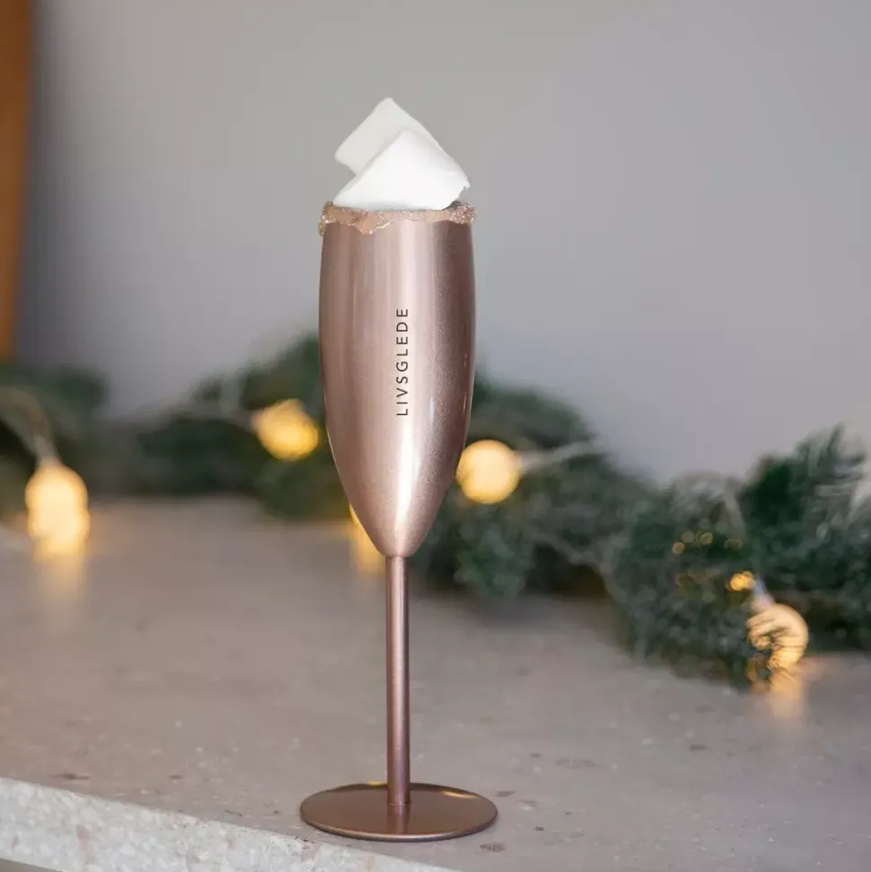 Termo Champagneglass Livsglede
