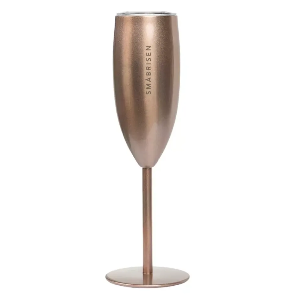 Termo Champagneglass Rosegull Småbrisen