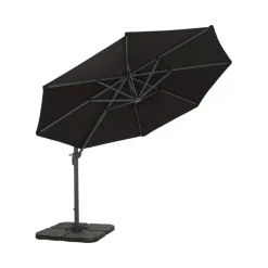 Tobago Parasoll Svart D300