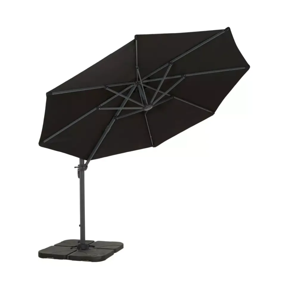 Tobago Parasoll Svart D300