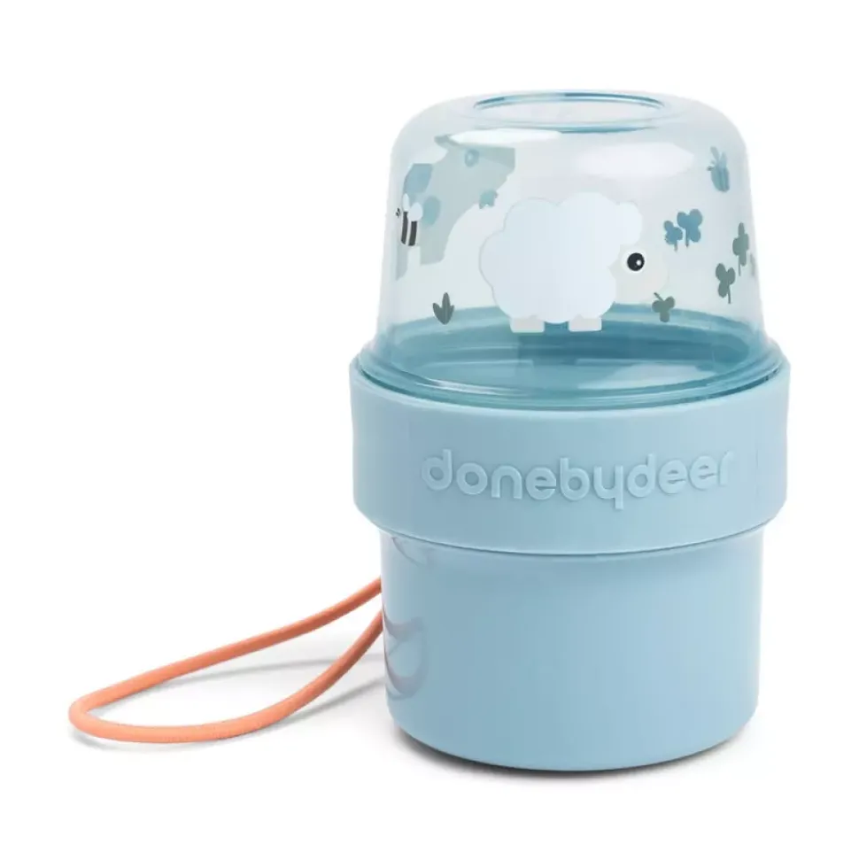 To Go 2-Veis Snackbeholder S Tiny Farm Blue