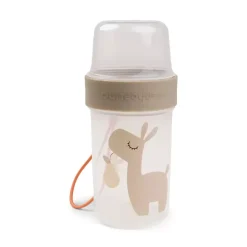 To Go 2-Way Snack Container L Lalee Sand