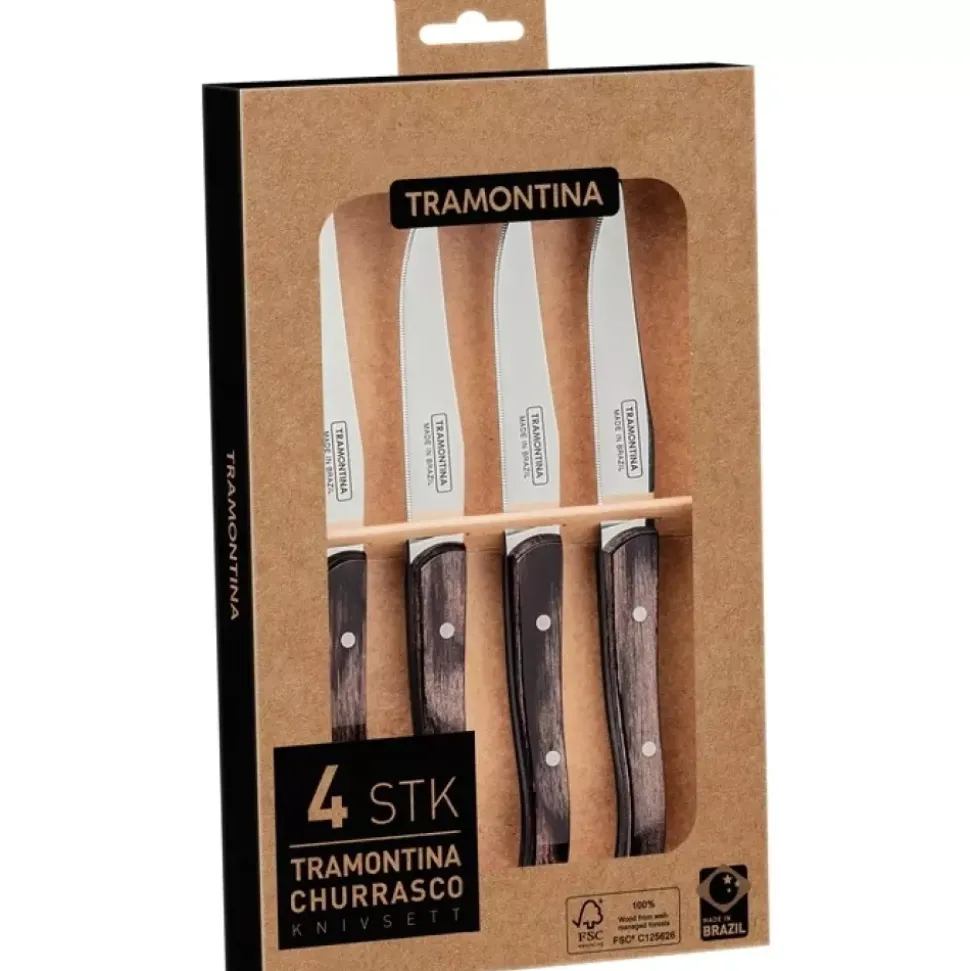 Tramontina - Churrasco - Knivsett s/4