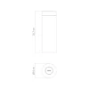 Tramontina - Purezza - Oppbevaringsglass - 1,8 l