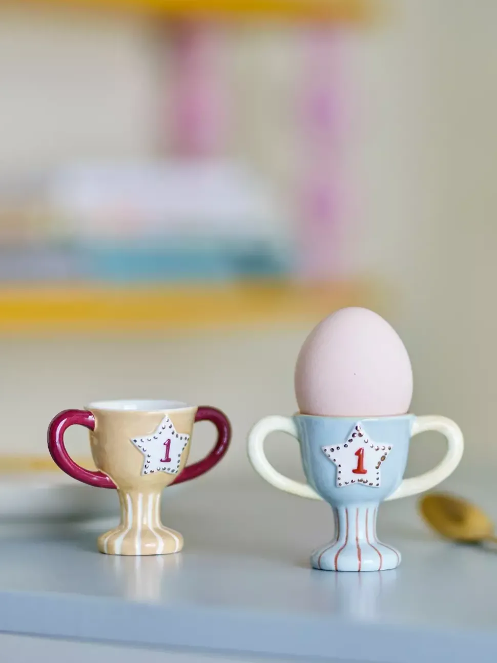 Trophy Eggeglass, Blå - Sett av 2