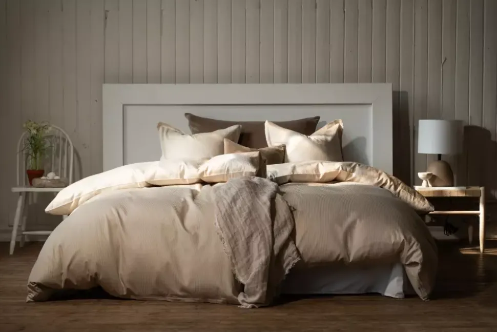 Turiform Turistripa Sengesett 140x200/50x70 Beige
