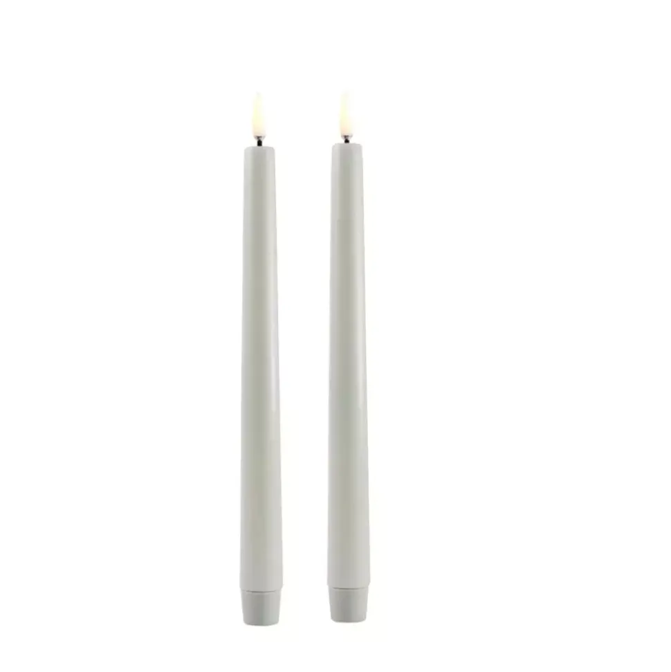 Uyuni lighting - Taper Candle - LED Kronelys Grønn s/2