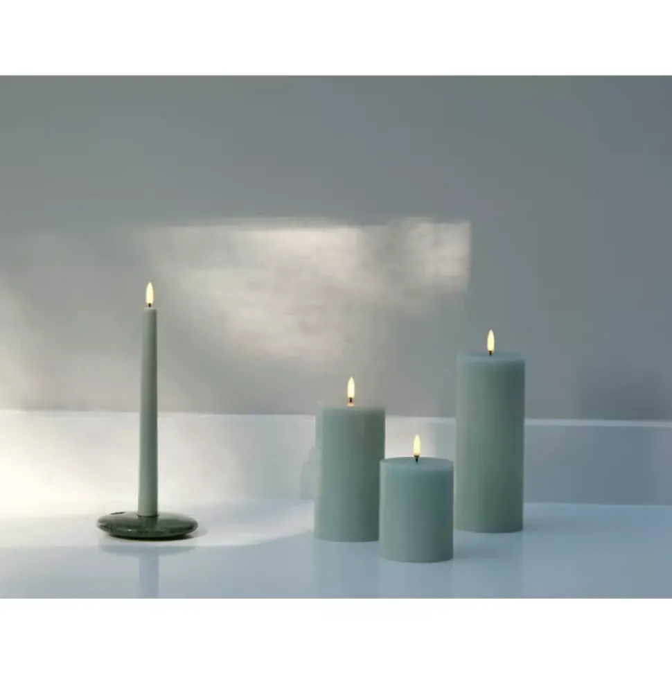 Uyuni lighting - Taper Candle - LED Kronelys Grønn s/2