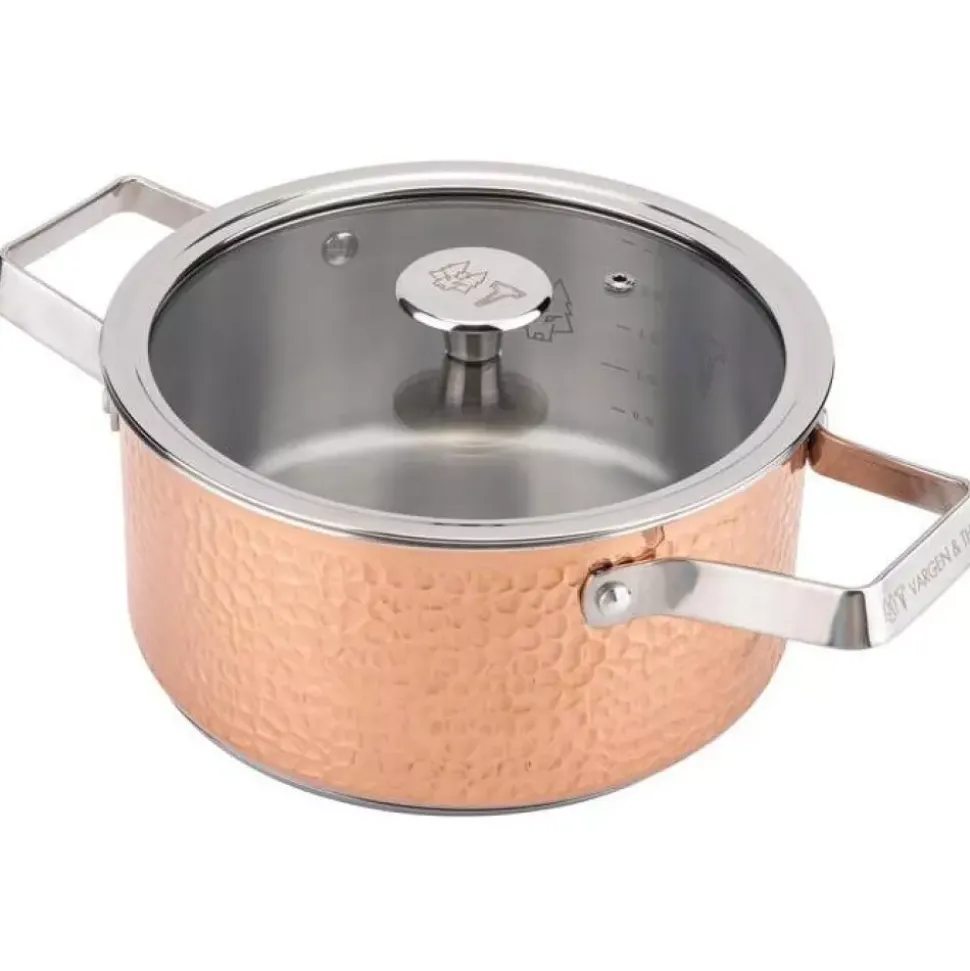 Vargen & Thor - Kobber - Noelle - Kasserolle - 2,8 l