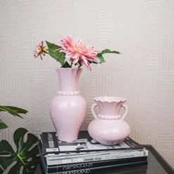 Vase H15 Rosa Perlekant