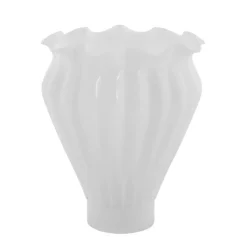 Verinne Vase Hvit Glass H28,5cm
