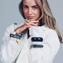Vibe Resin Armbånd Grå