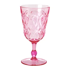 Vinglass Akryl Rosa