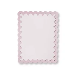 Wavey Speil 33x43 Lys Rosa