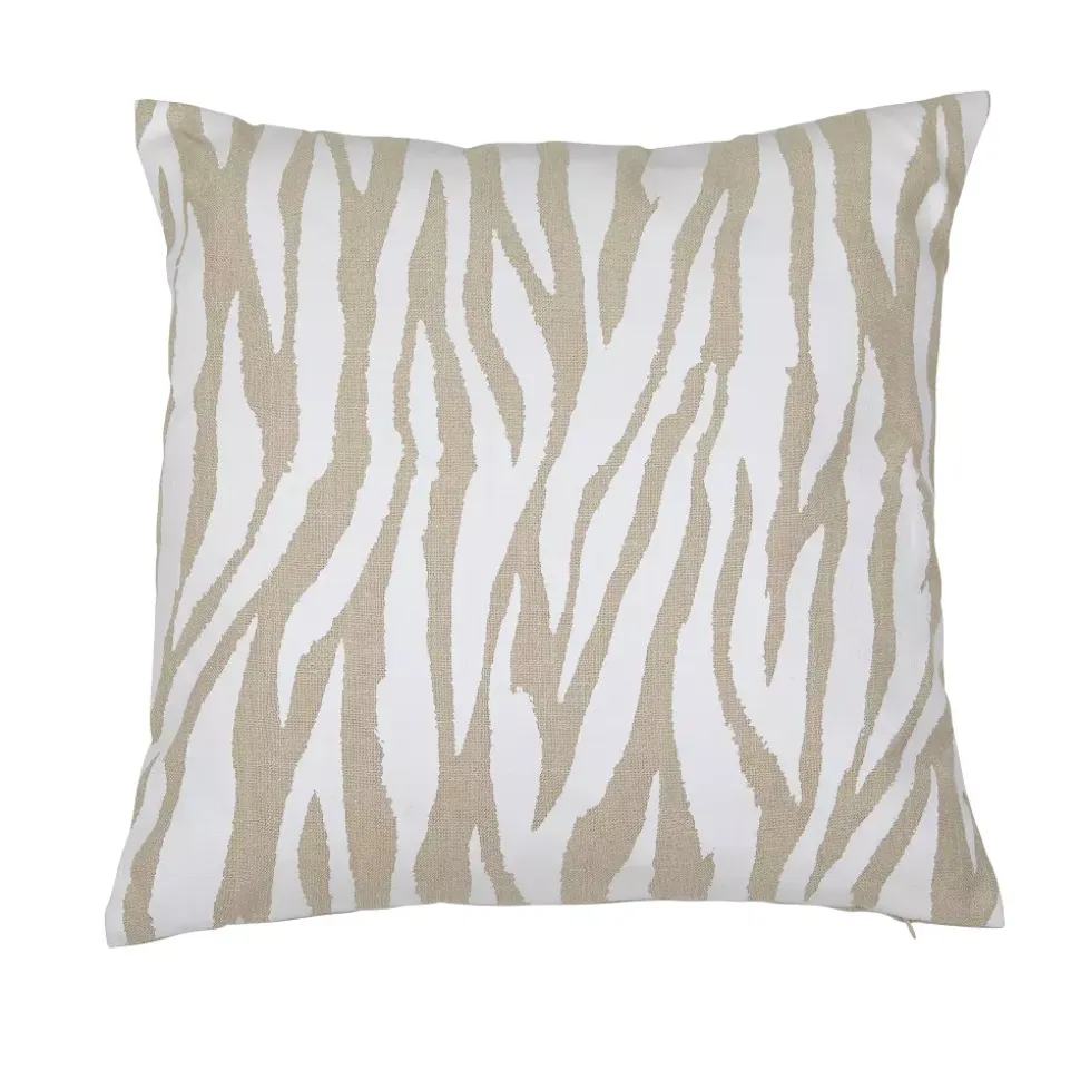 Zebra Putetrekk Hvit/Lin