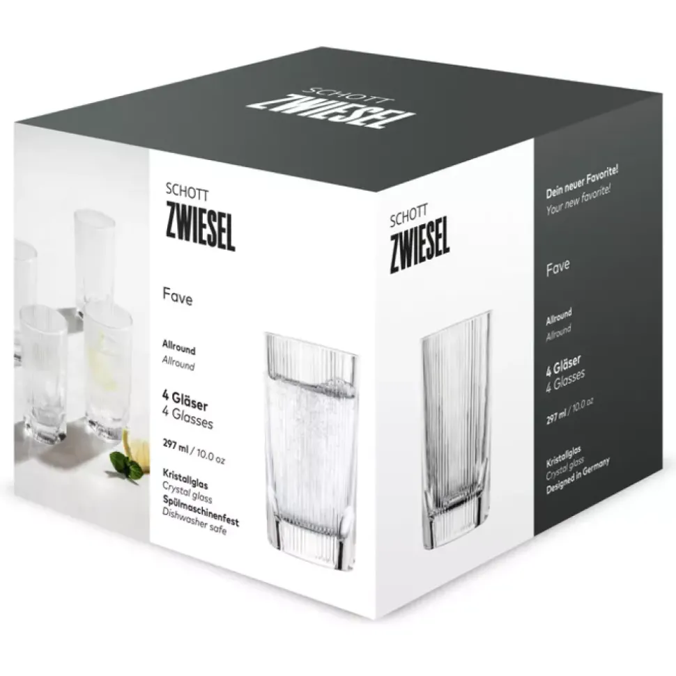 Zwiesel - Fave - Allroundglass 4-pk - 29,7