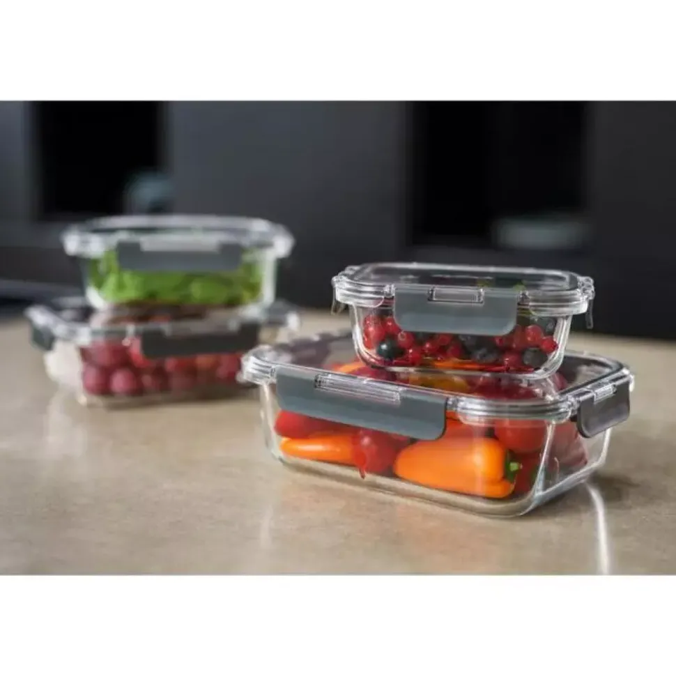 Zyliss - Oppbevaringsboks I Glass - 0,37 l